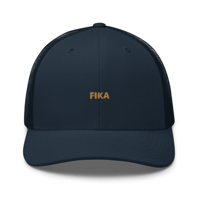 FIKA Trucker Cap - Black - - Just Another Cap Store