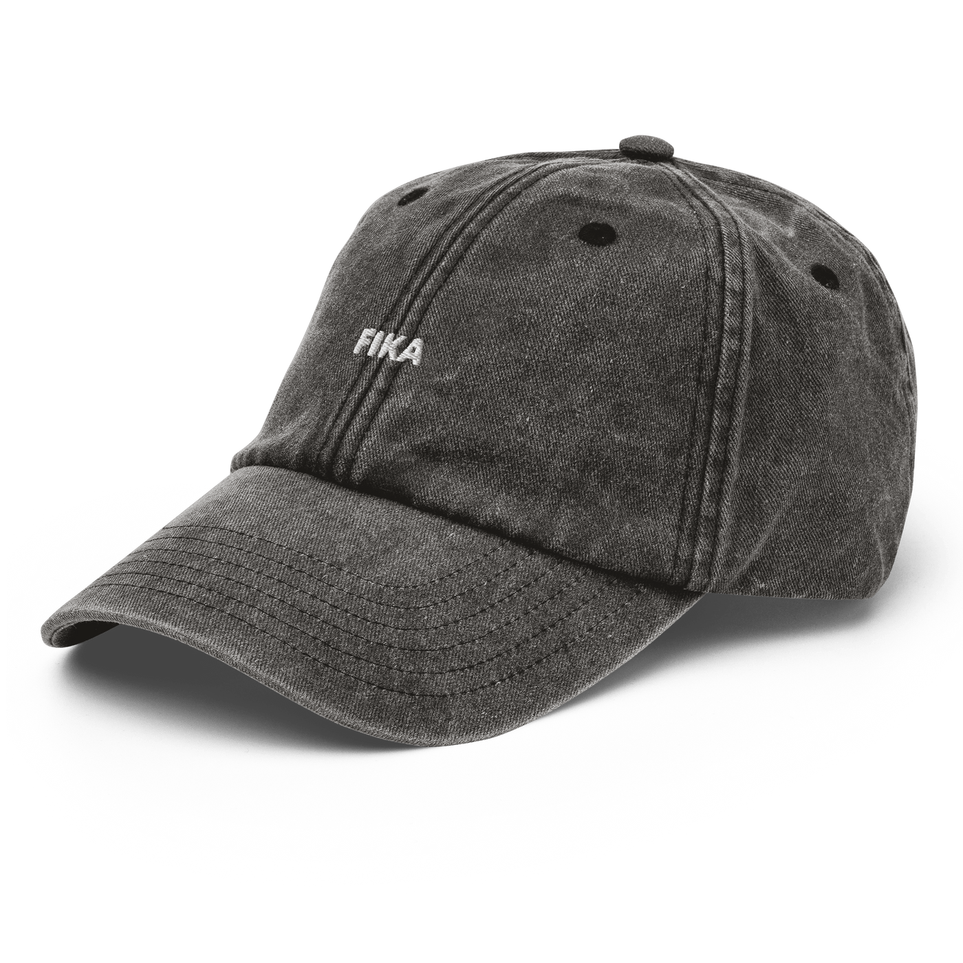 FIKA Vintage Hat - Vintage Black - - Just Another Cap Store