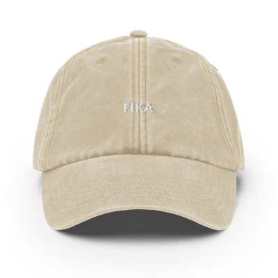 FIKA Vintage Hat - Vintage Stone - - Just Another Cap Store