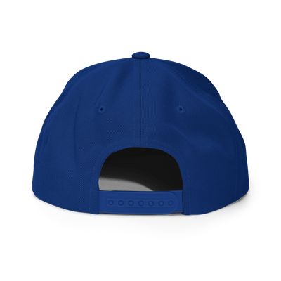 Fish & Chips Snapback Hat - Royal Blue - - Just Another Cap Store