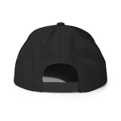 Fish & Chips Snapback Hat - Black - - Just Another Cap Store