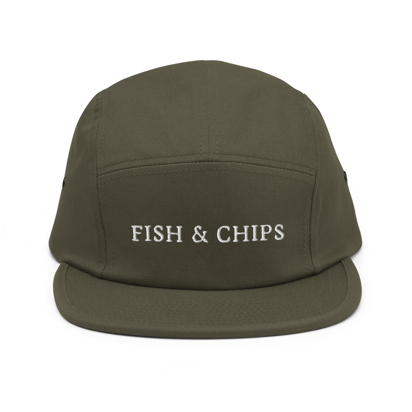 Five Panel Cap - Olive - - Just Another Cap Store