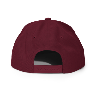 Fries Before Guys Snapback Hat - Maroon - - Just Another Cap Store