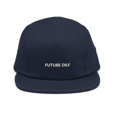 Future Dilf Five Panel Cap - Navy - - Just Another Cap Store