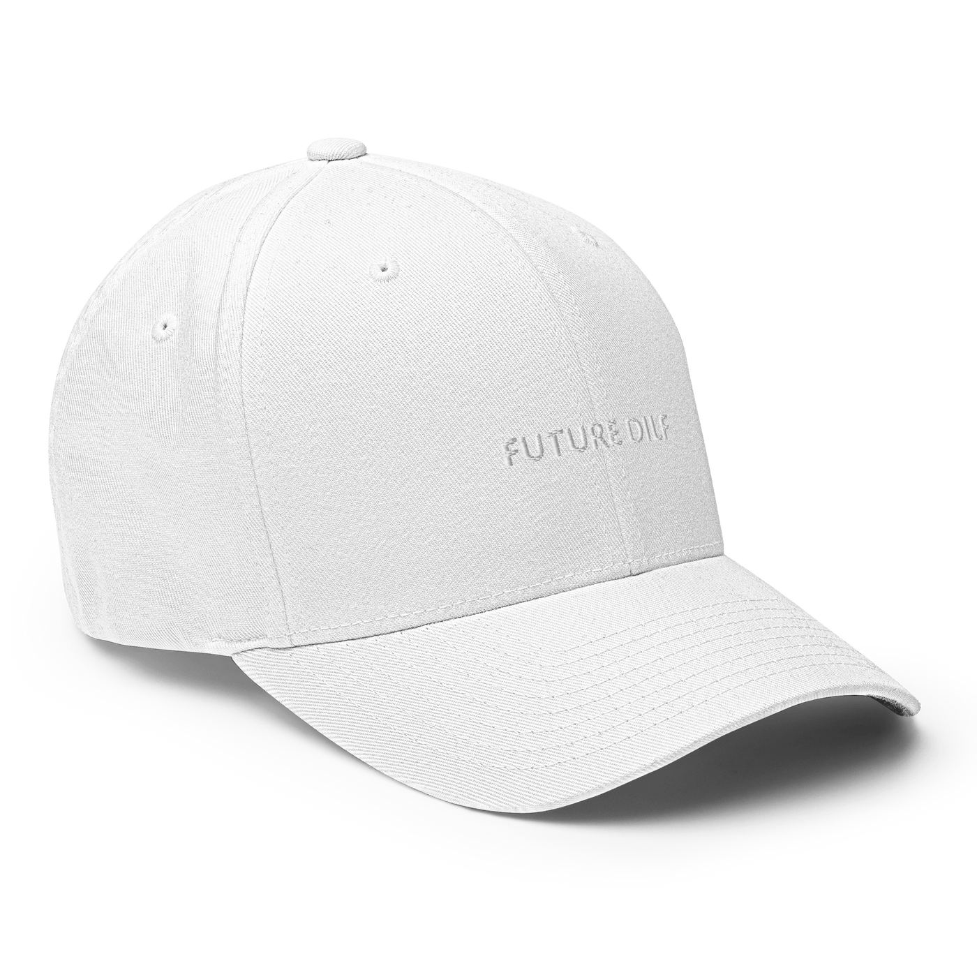 Future Dilf Flexfit Cap - White - S/M - Just Another Cap Store