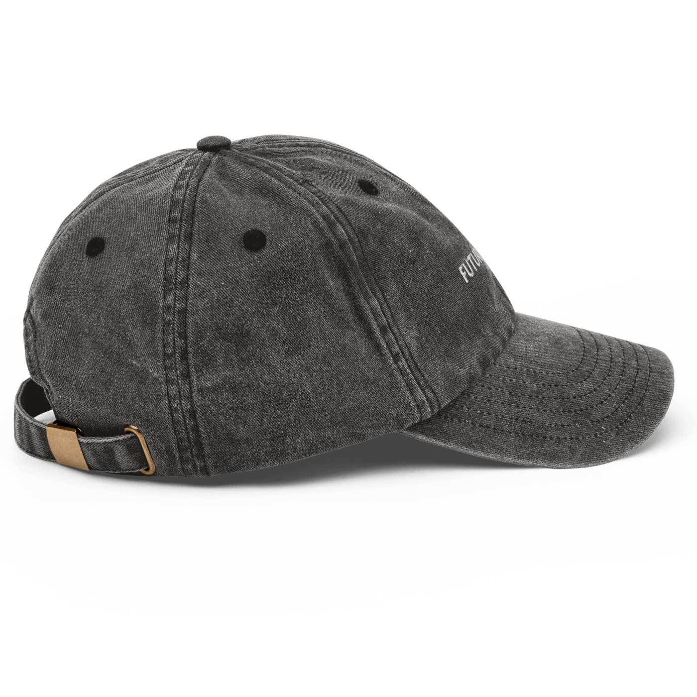 Future Dilf Vintage Hat - Vintage Black - - Just Another Cap Store