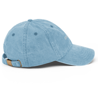 Future Dilf Vintage Hat - Vintage Light Denim - - Just Another Cap Store