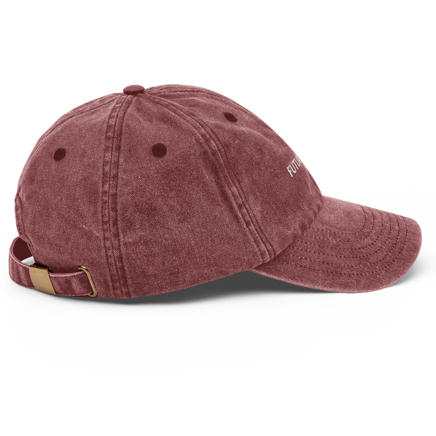 Future Dilf Vintage Hat - Vintage Red - - Just Another Cap Store
