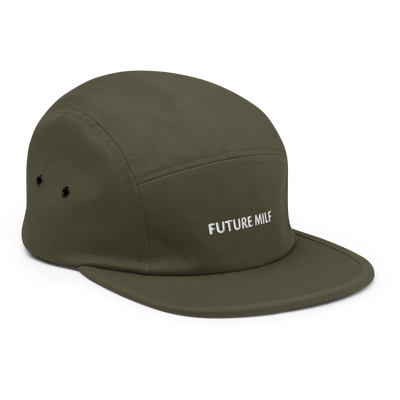 Future Milf Five Panel Cap - Olive - - Just Another Cap Store