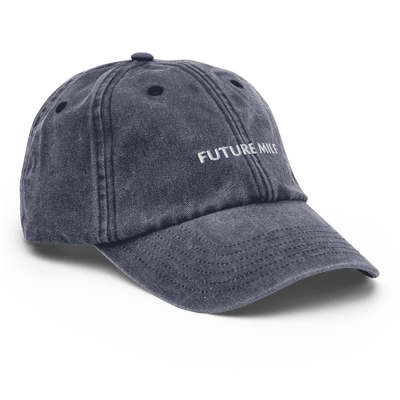 Future Milf Vintage Hat - Vintage Denim - - Just Another Cap Store