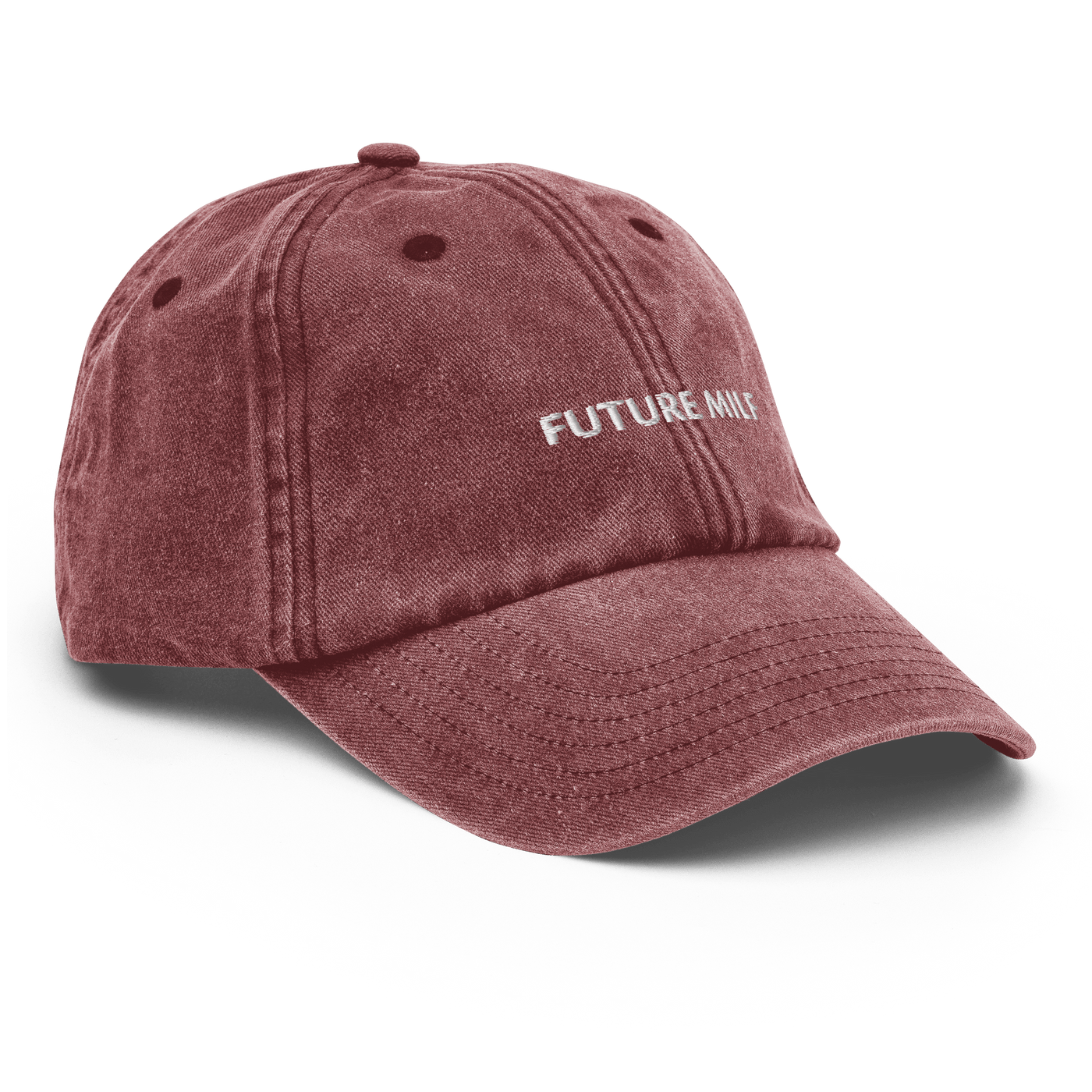 Future Milf Vintage Hat - Vintage Red - - Just Another Cap Store