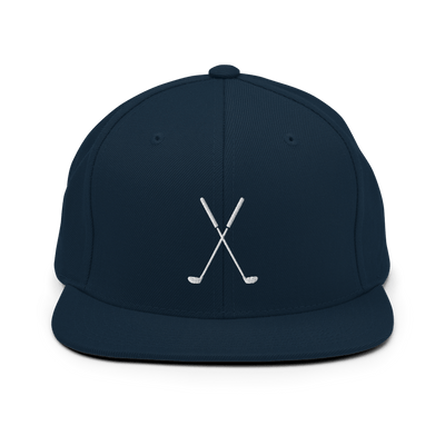 Golf Clubs Snapback - Dark Navy - - Just Another Cap Store