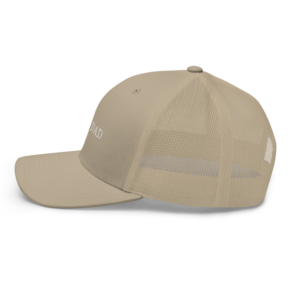 Golf Dad Trucker Cap - Khaki - - Just Another Cap Store