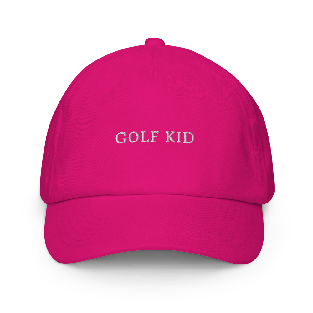 Golf Kid Kids cap - Fuchsia - - Just Another Cap Store