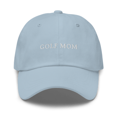 Golf Mom Dad hat - Light Blue - - Just Another Cap Store