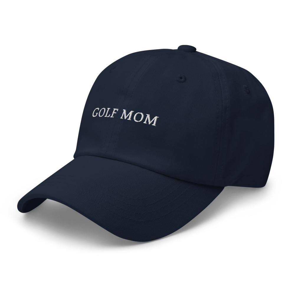 Golf Mom Dad hat - Navy - - Just Another Cap Store