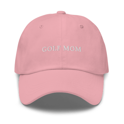 Golf Mom Dad hat - Pink - - Just Another Cap Store