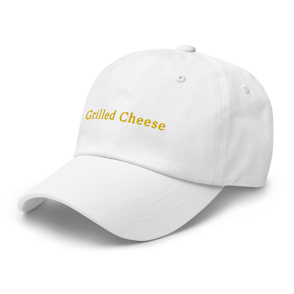 Grilled Cheese Dad hat - Light Blue - - Just Another Cap Store