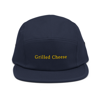 Grilled Cheese Five Panel Hat - Navy - - Just Another Cap Store