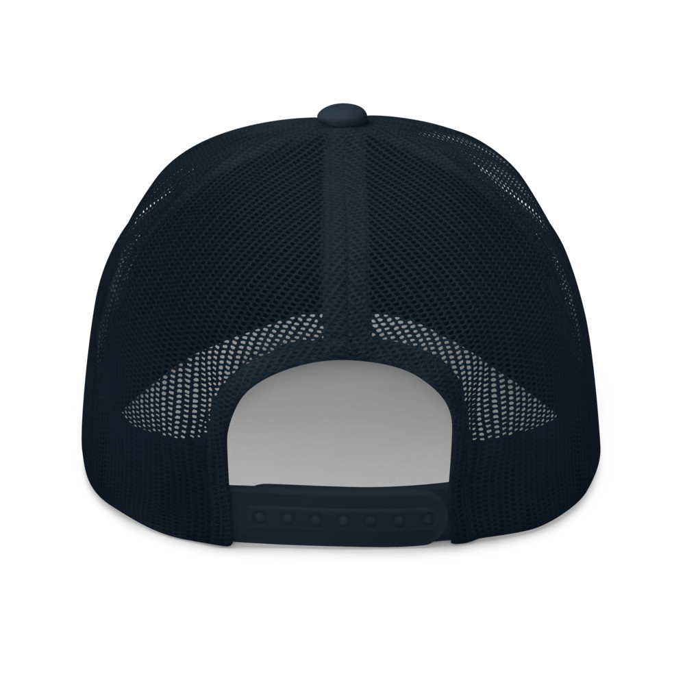 Grilled Cheese Trucker Cap - Navy - - Just Another Cap Store