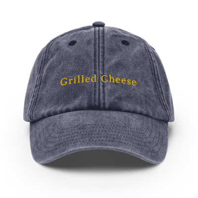 Grilled Cheese Vintage Hat - Vintage Denim - - Just Another Cap Store