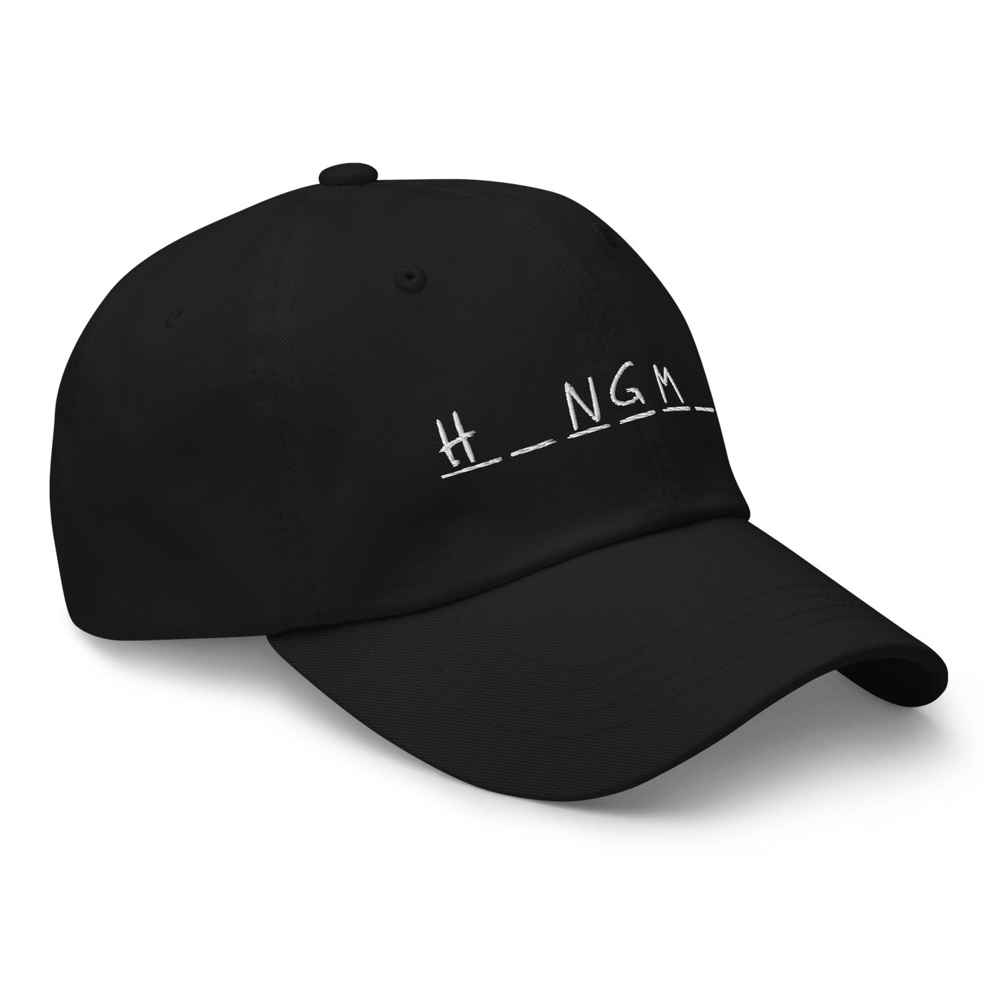 Hangman Dad hat - Black - - Just Another Cap Store
