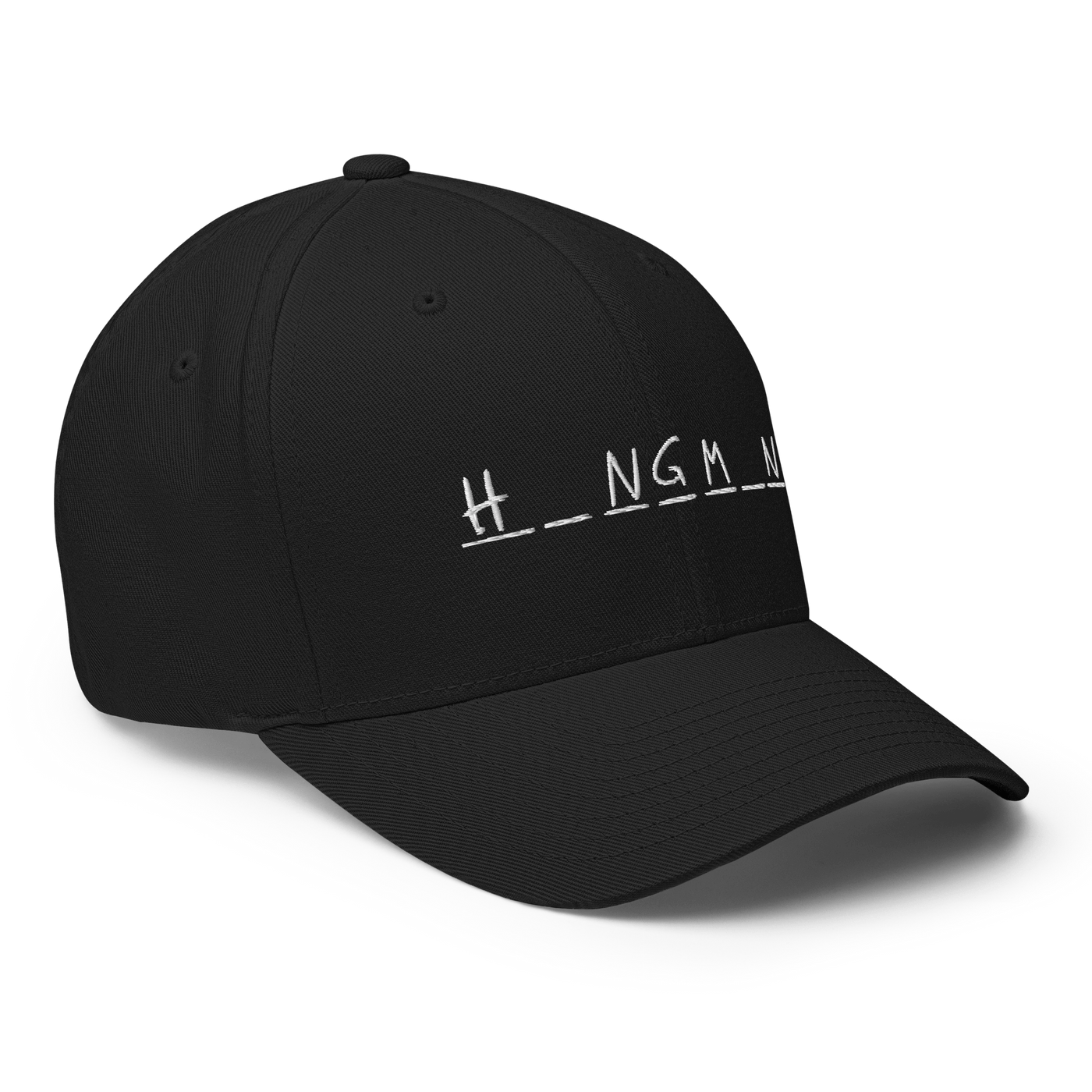 Hangman Flexfit Cap - Black - S/M - Just Another Cap Store