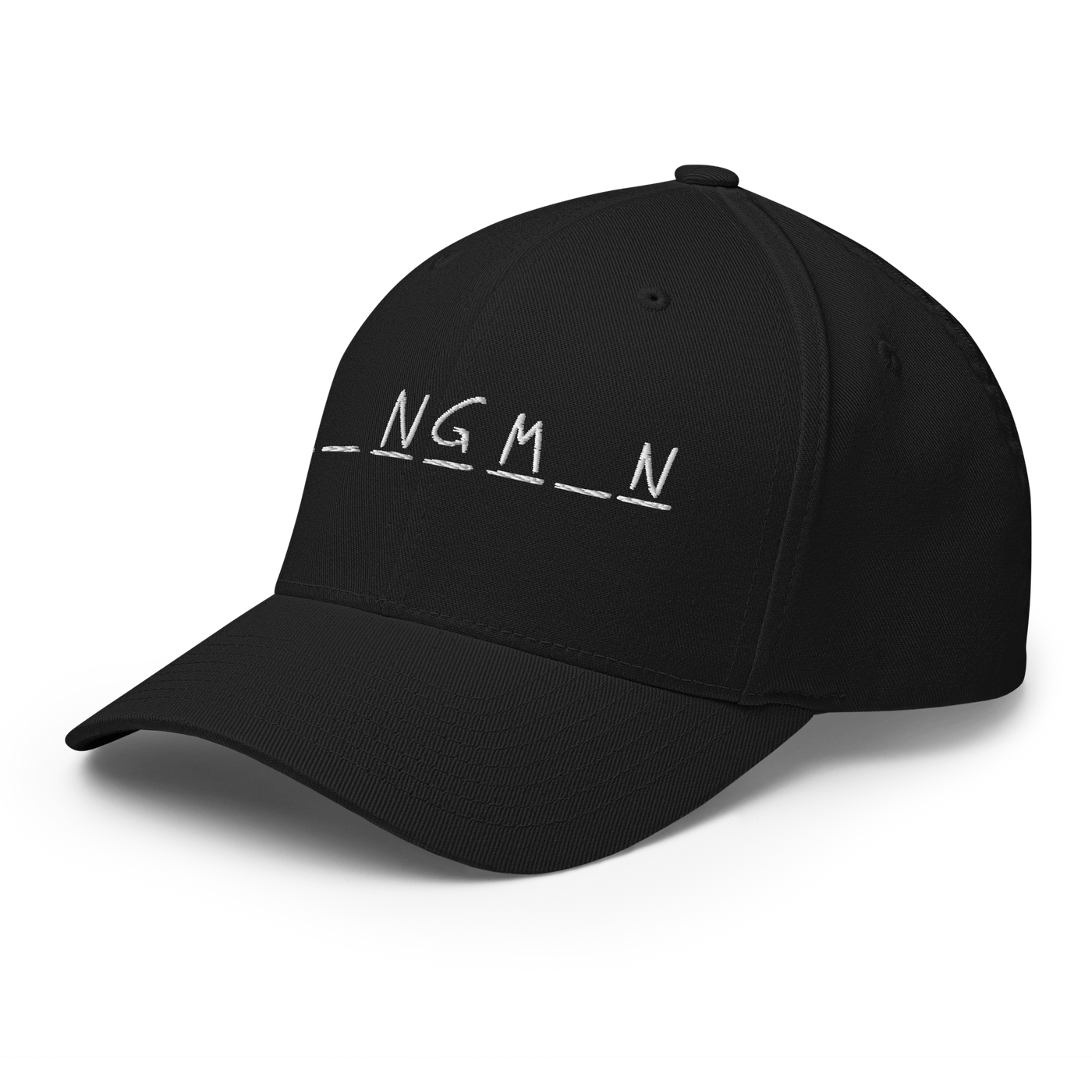 Hangman Flexfit Cap - Black - S/M - Just Another Cap Store