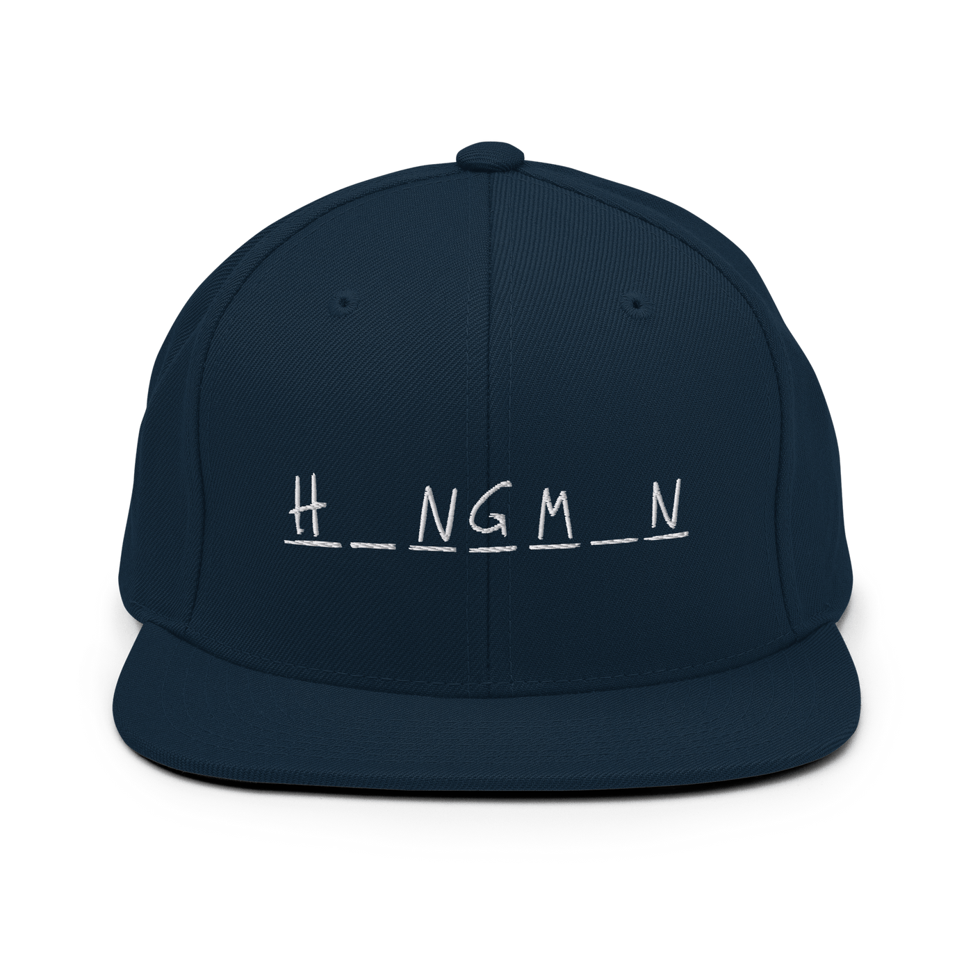 Hangman Snapback - Dark Navy - - Just Another Cap Store