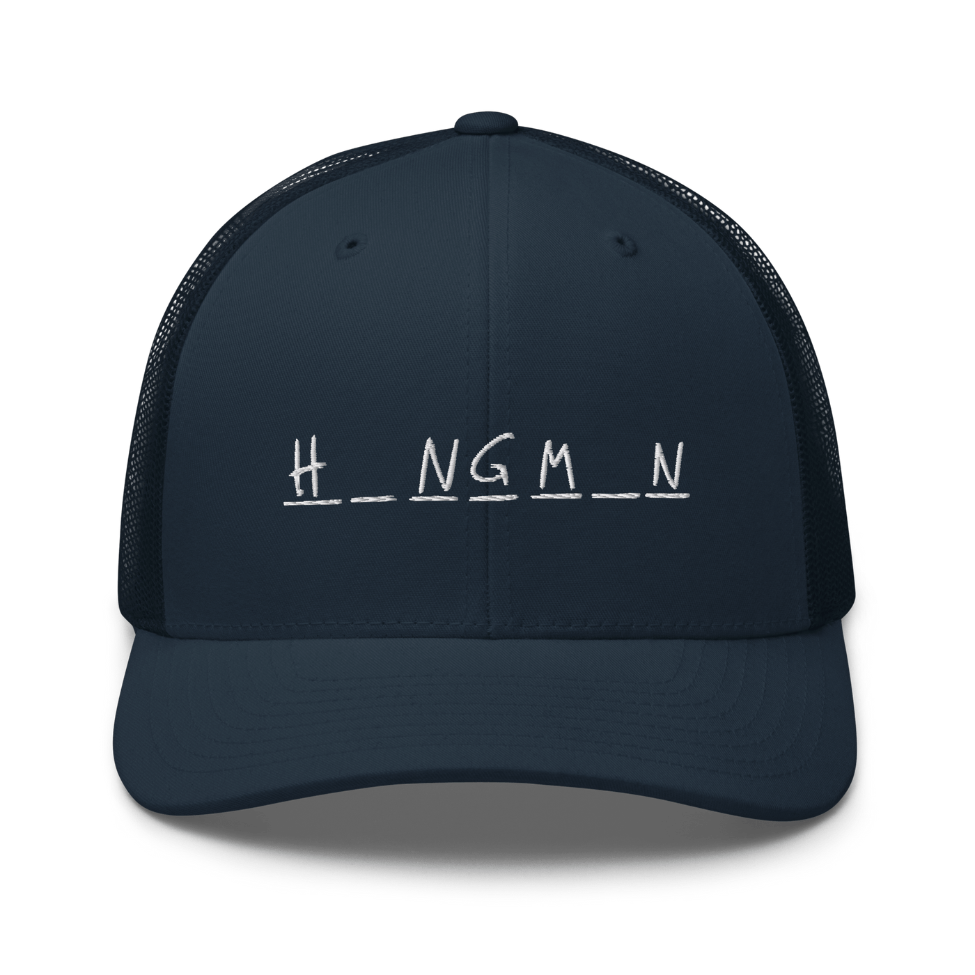 Hangman Trucker Cap - Black - - Just Another Cap Store