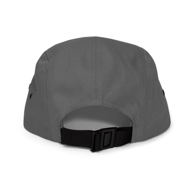 Humanity Runs on Coffee Five Panel Cap - Grey - - Just Another Cap Store