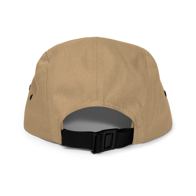 Humanity Runs on Coffee Five Panel Cap - Khaki - - Just Another Cap Store