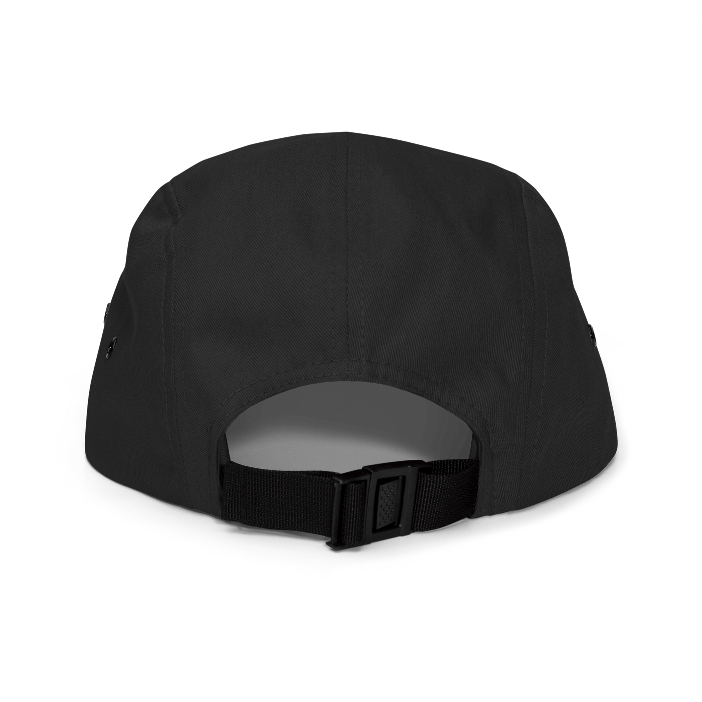Humanity Runs on Coffee Five Panel Cap - Black - - Just Another Cap Store