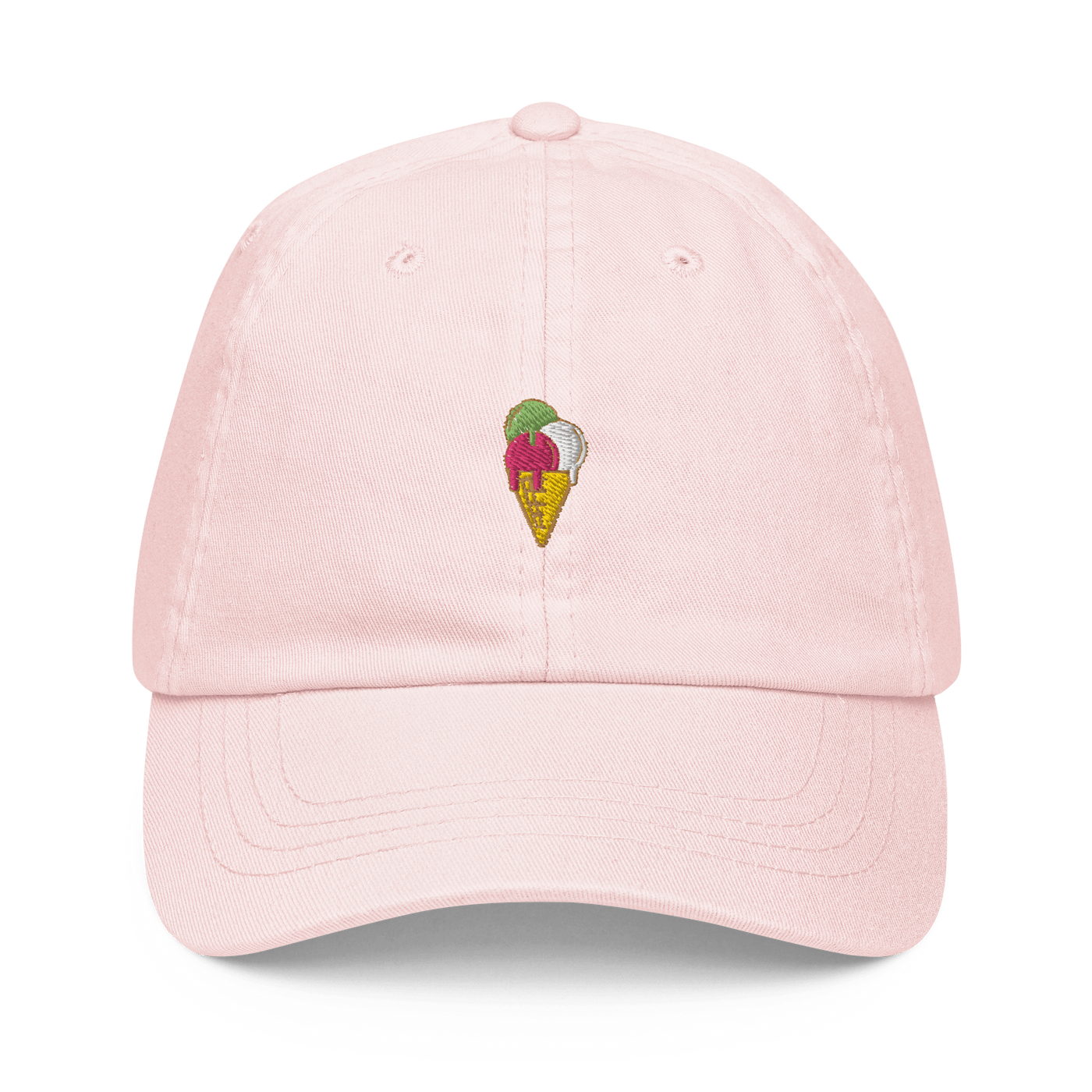 Ice Cream Cone Pastel hat - Pastel Pink - - Just Another Cap Store