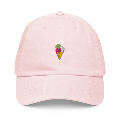 Ice Cream Cone Pastel hat - Pastel Pink - - Just Another Cap Store