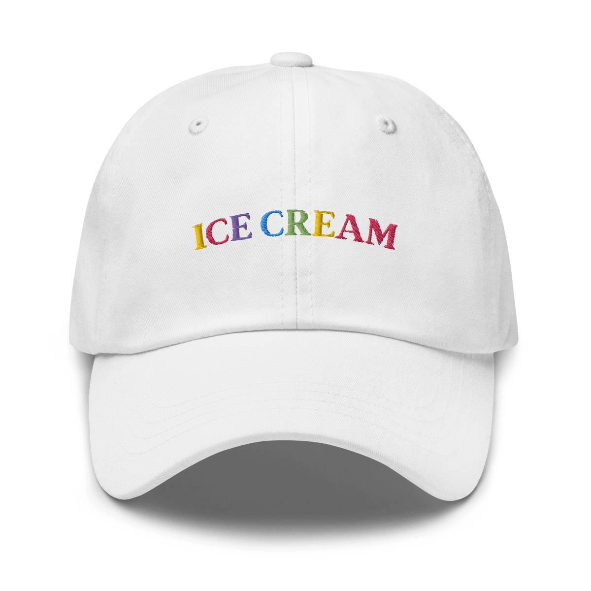 Ice Cream Text Dad hat