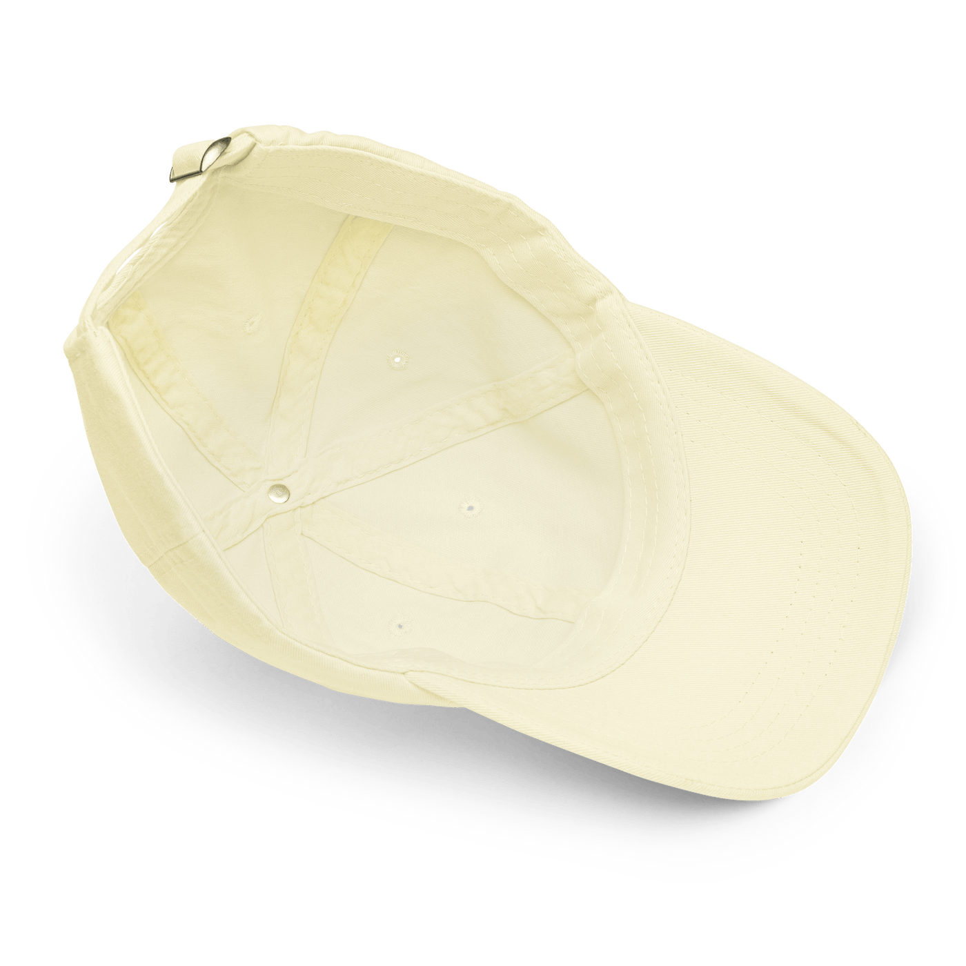 Ice Cream Text Pastel hat - Pastel Lemon - - Just Another Cap Store