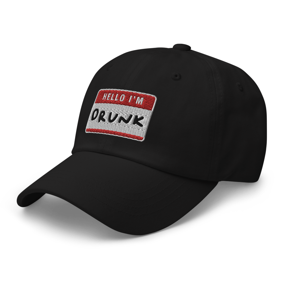 I'm Drunk Dad hat - Black - - Just Another Cap Store