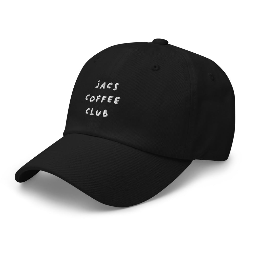 Jacs Coffee Club Dad hat - Black - - Just Another Cap Store