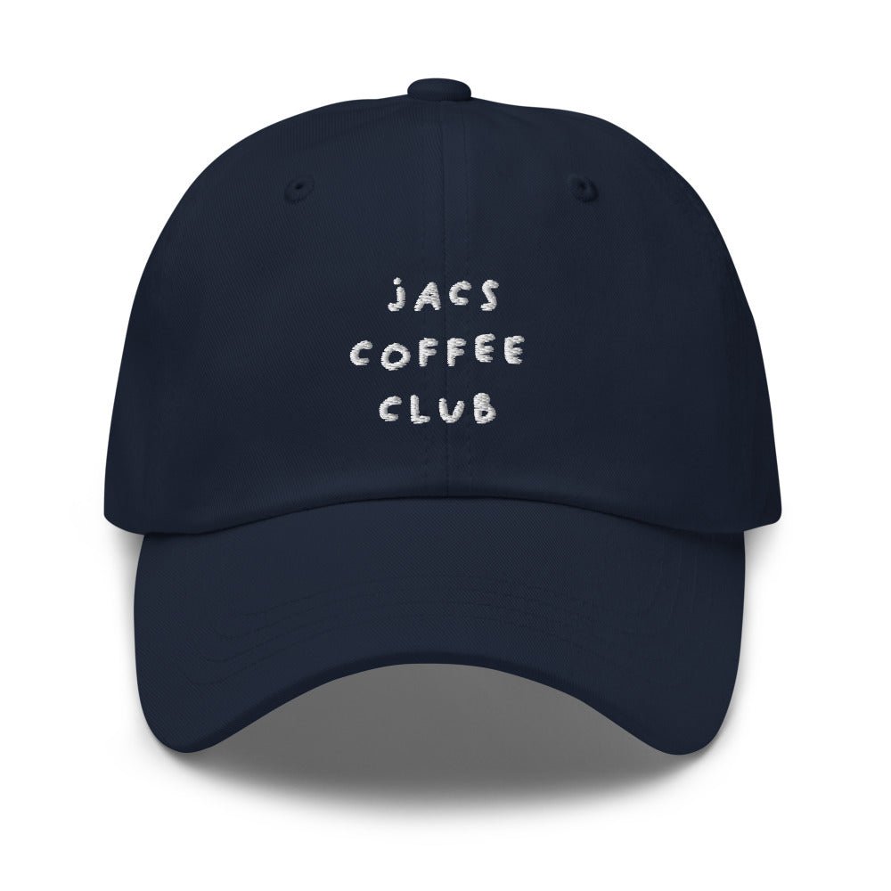 Jacs Coffee Club Dad hat - Navy - - Just Another Cap Store