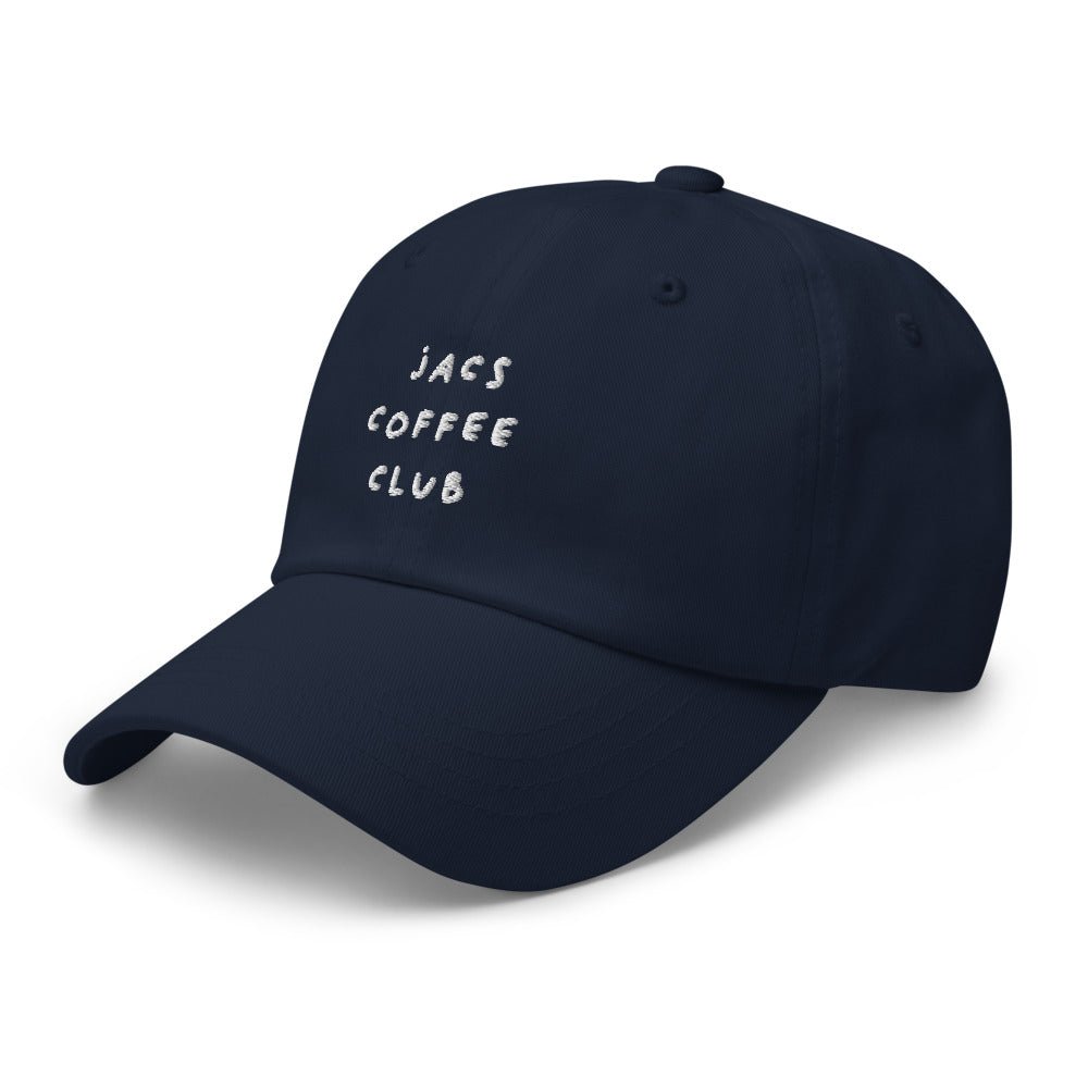 Jacs Coffee Club Dad hat - Navy - - Just Another Cap Store