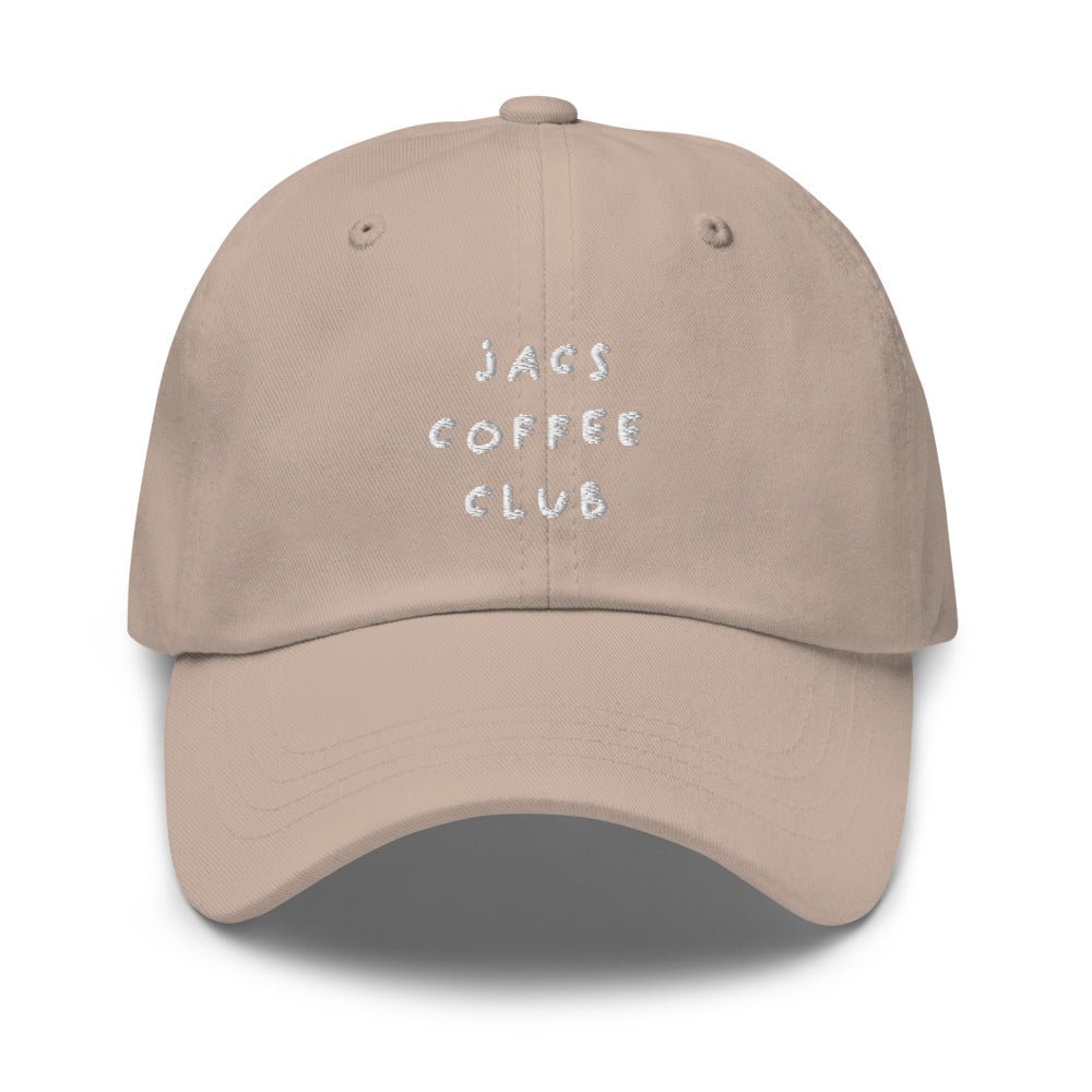 Jacs Coffee Club Dad hat - Stone - - Just Another Cap Store