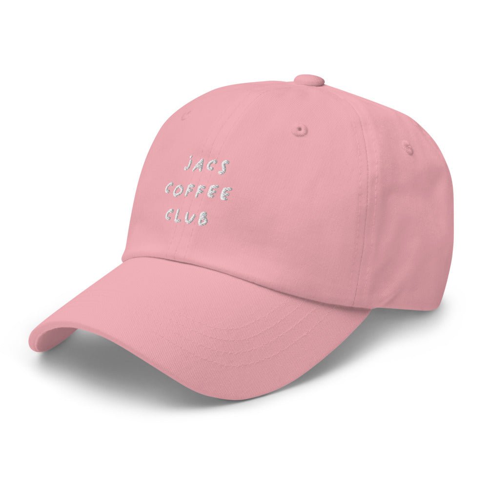 Jacs Coffee Club Dad hat - Pink - - Just Another Cap Store