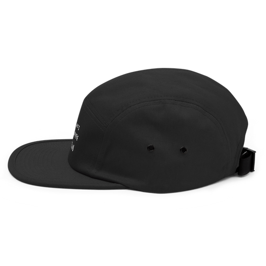 Jacs Coffee Club Five Panel Hat - Black - - Just Another Cap Store