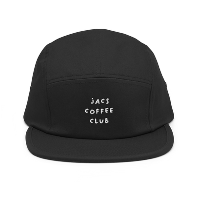 Jacs Coffee Club Five Panel Hat - Black - - Just Another Cap Store