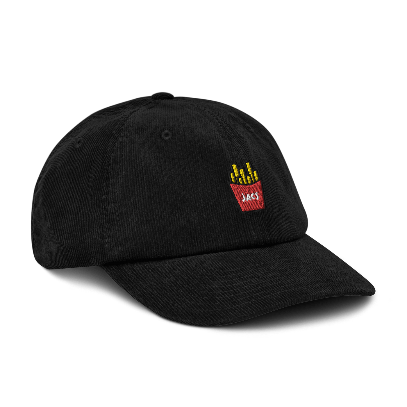 JACS Fries Corduroy hat - Black - - Just Another Cap Store