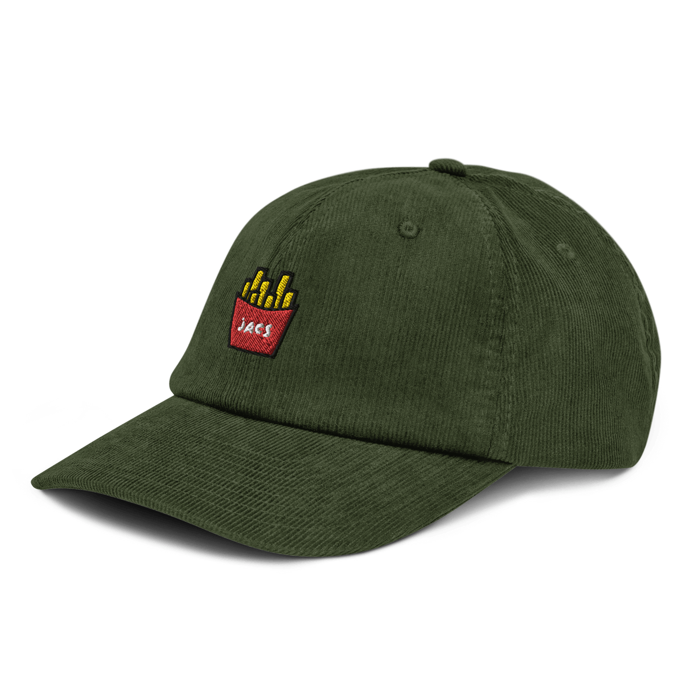 JACS Fries Corduroy hat - Dark Olive - - Just Another Cap Store