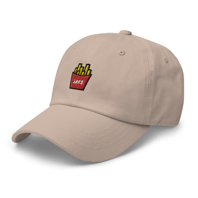 JACS Fries Dad hat - Stone - - Just Another Cap Store