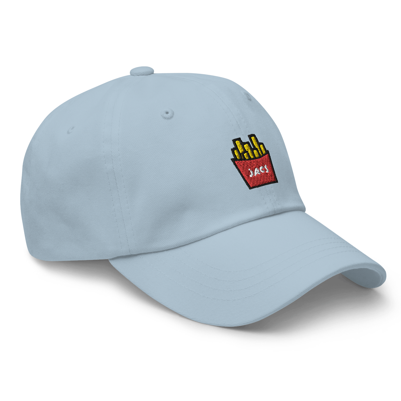 JACS Fries Dad hat - Light Blue - - Just Another Cap Store