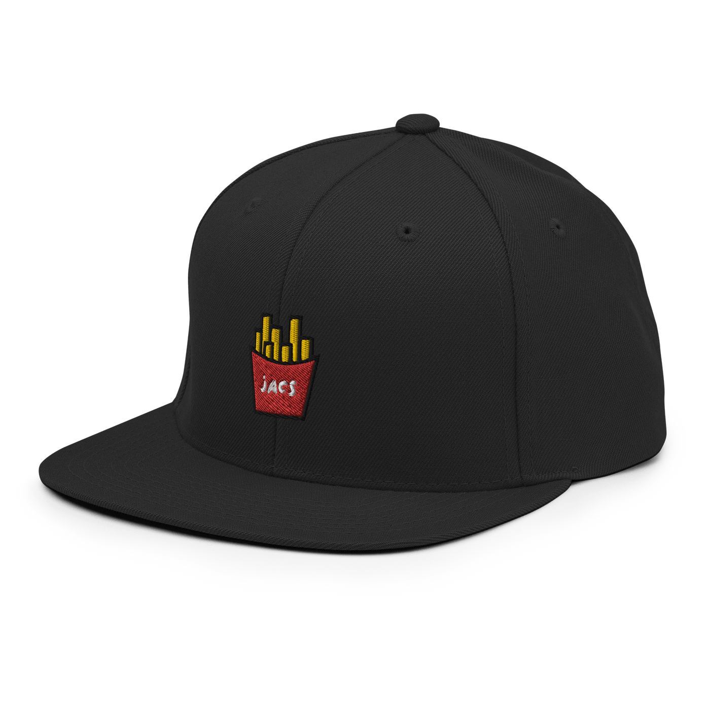 JACS Fries Snapback Hat - Dark Navy - - Just Another Cap Store